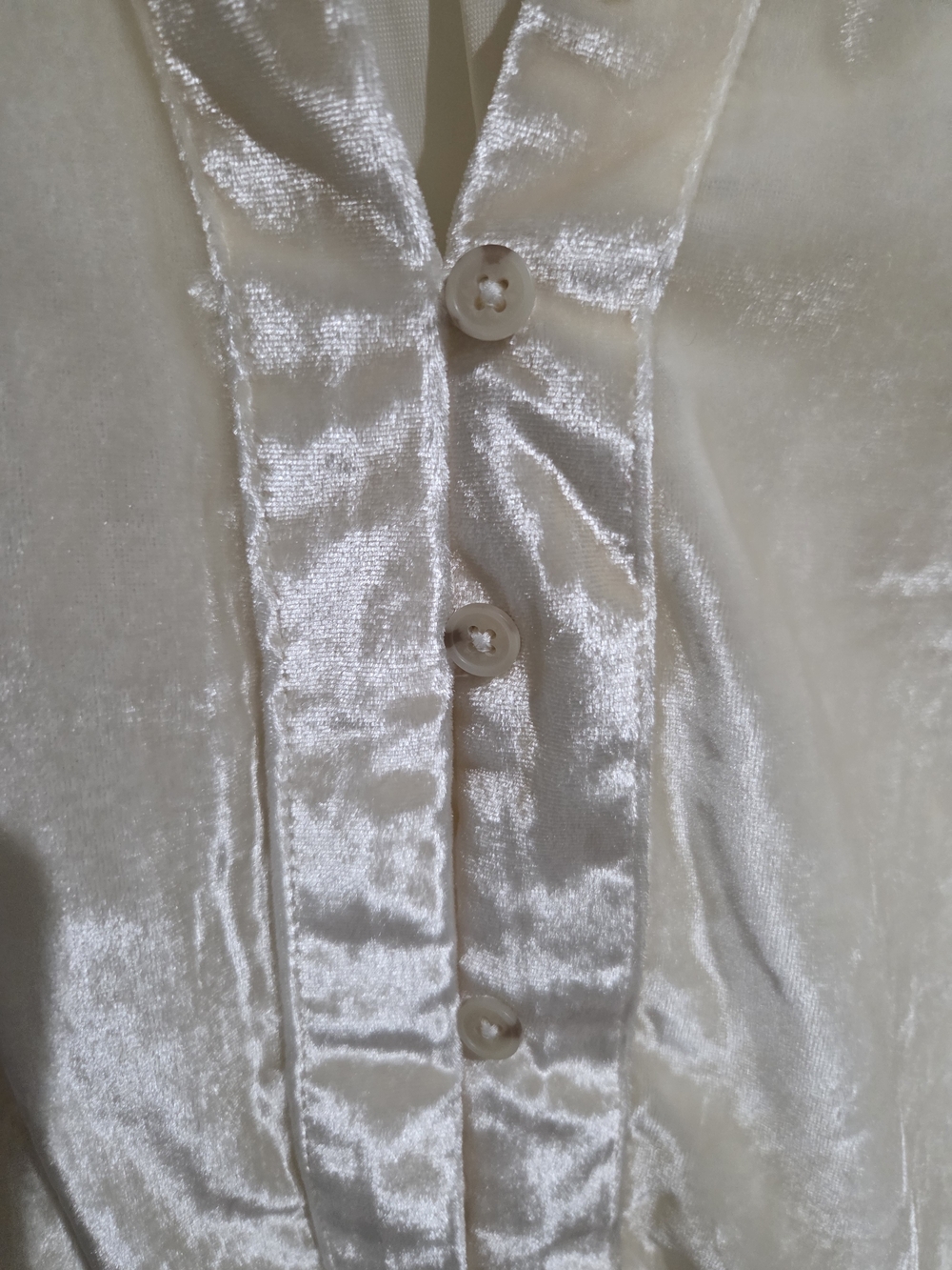 Pilcro Ruffle Collar Button-Up Blouse - Picture 5 of 10